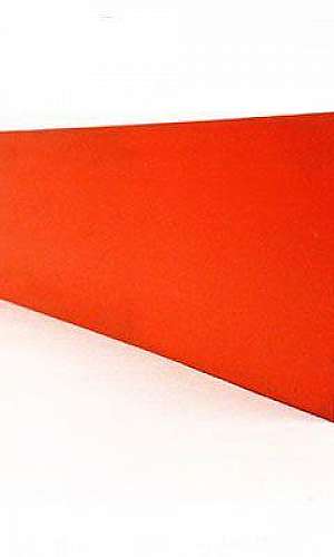 Perfil de silicone vermelho